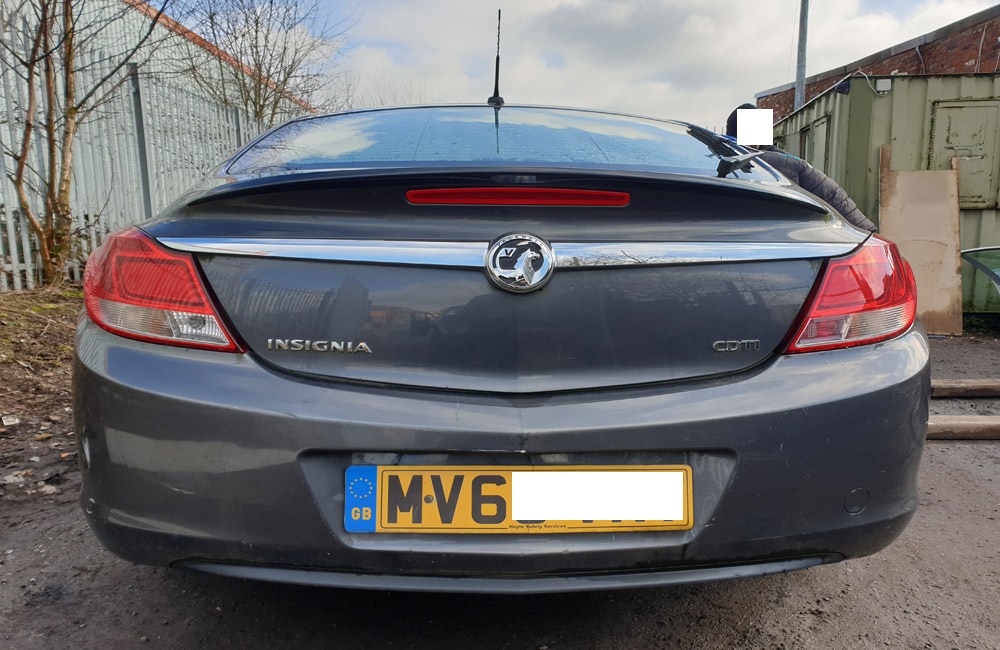 Vauxhall Insignia Exclusiv CDTI Bumper rear